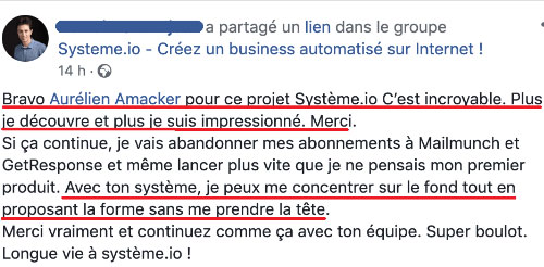 Avis de client sur systeme io systeme io avis client