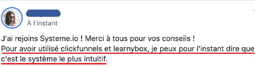 Un client donne son avis sur systeme io systeme io ce que pensent les clients