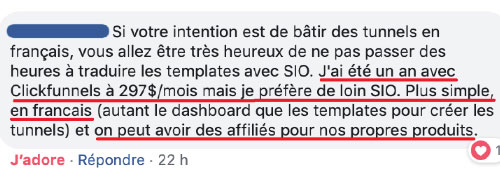 Encore un avis client sur systeme io systeme io autre avis client